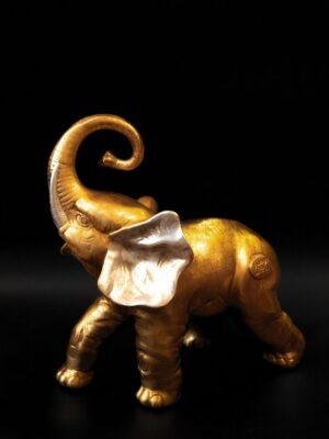 71225BOA Զևս մեծ փիղ ոսկ. 35սմ