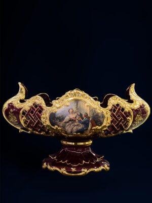 520/RED-BOU Մրգաման ոտքով կարմիր 58x23x34սմ