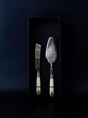 CD2DUAS/AV Խմոր. հավաք. 1/2 DUBAI ANT.S+S, AV փղոսկր. բռնակ