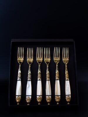 CDX30SIAGG/CH Պատառաքաղ 1/6 SIENA ANT.G+G, CH մարգարի բռն.