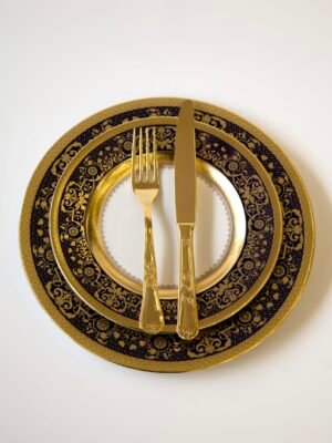 78/28,5 Ափսե 28,5սմ 1/6 Marseille Cobalt Gold